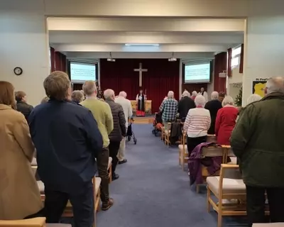 Bishop John Service 50 Years St Pauls